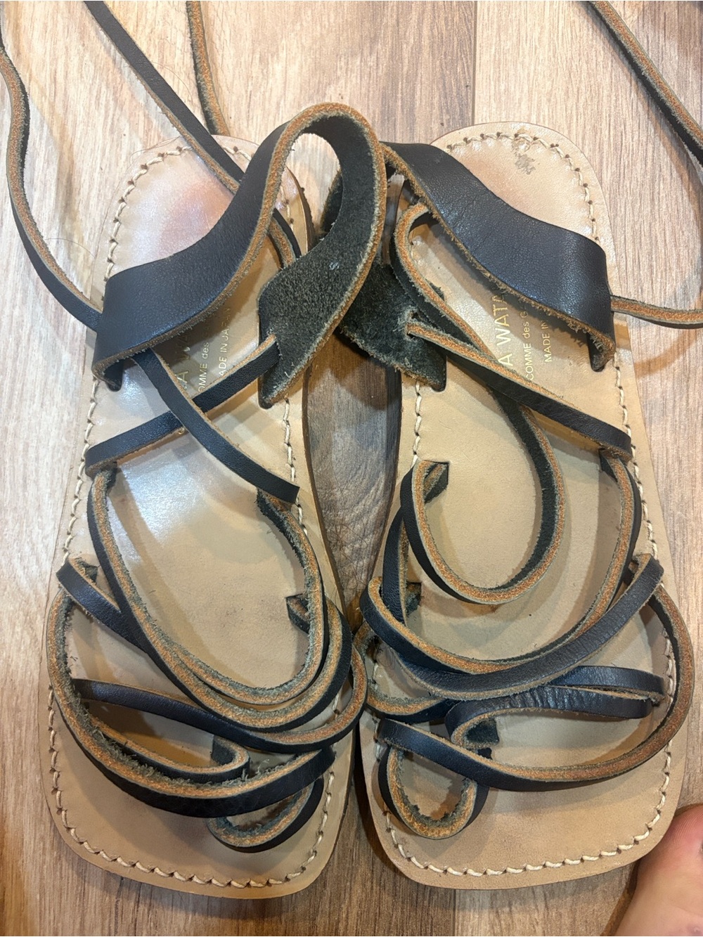 Junya Watanabe, Comme Des Garçons Made in Japan gladiator sandals